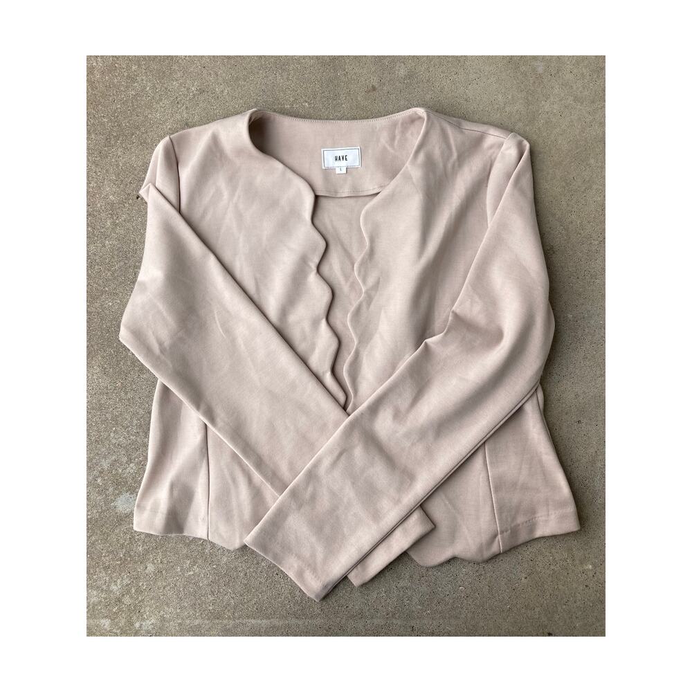 HAVE Los Angeles Women's Size Large Crop Cardigan Soft and Comfortable- NWOT